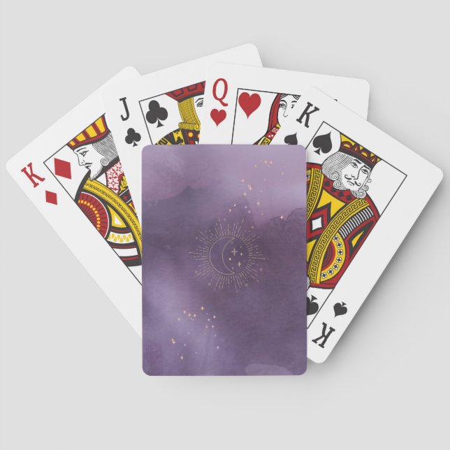 Sun and Moon Playing Cards (Back)