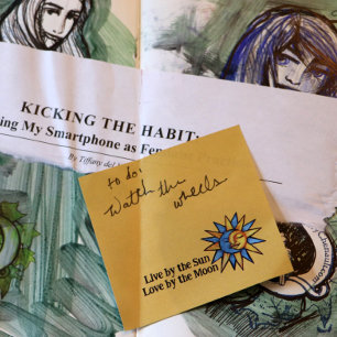 Sun and Moon Post-it Notes