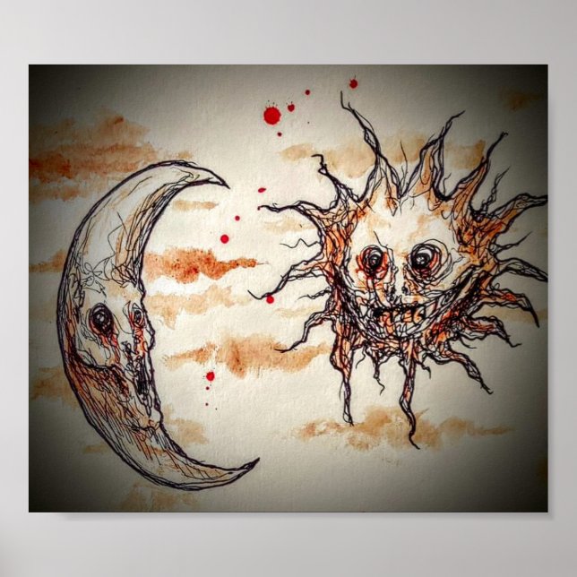 Sun and Moon  Poster (Front)