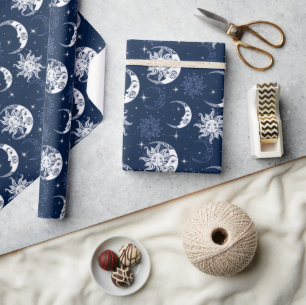 Sun and Moon Wrapping Paper