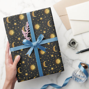 Sun and Moon Wrapping Paper