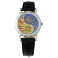 Sun and Moon Yin Yang Colourful
