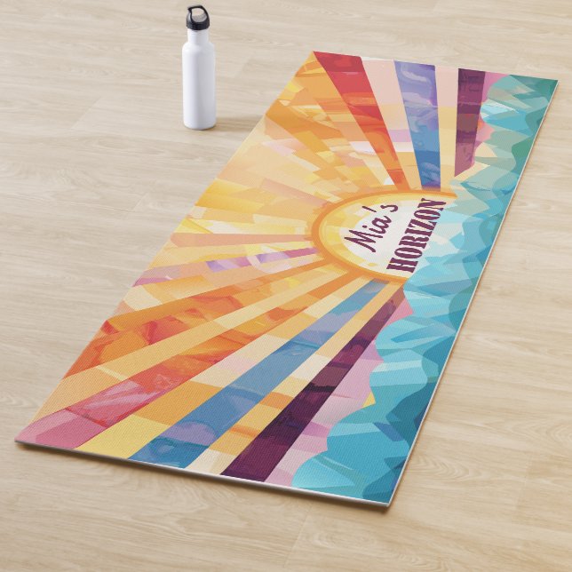 Sun And Sea Horizon Yoga Mat (In Situ)