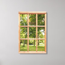 Sun and Shade 3D Effect Window View Picture