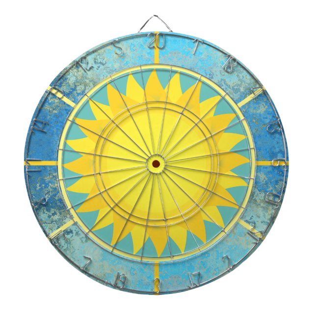 Sun and Sky Dartboard (Front)