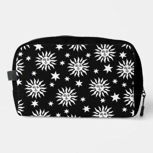 Sun and Stars Pattern Dopp Kit