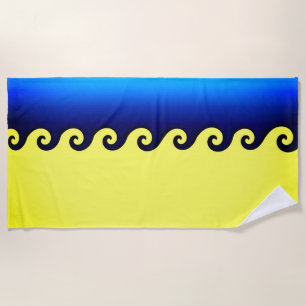 Sun and Surf Beach Towel