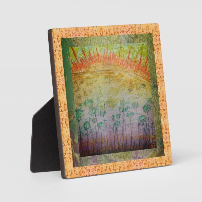 Sun Awakening  Plaque (Front)