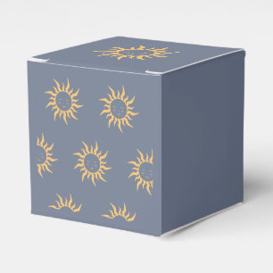 Sun Baby Shower  Favor Box
