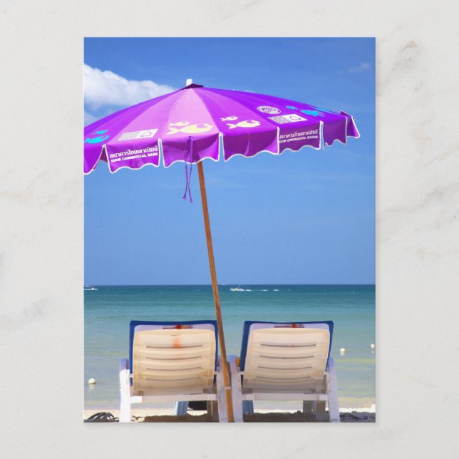 sun beach thailand postcard (Front)