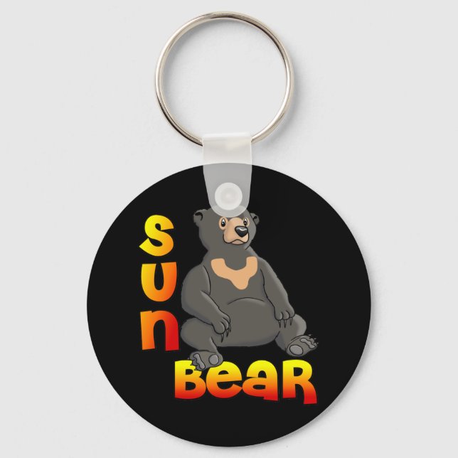Sun Bear Keychain (Front)