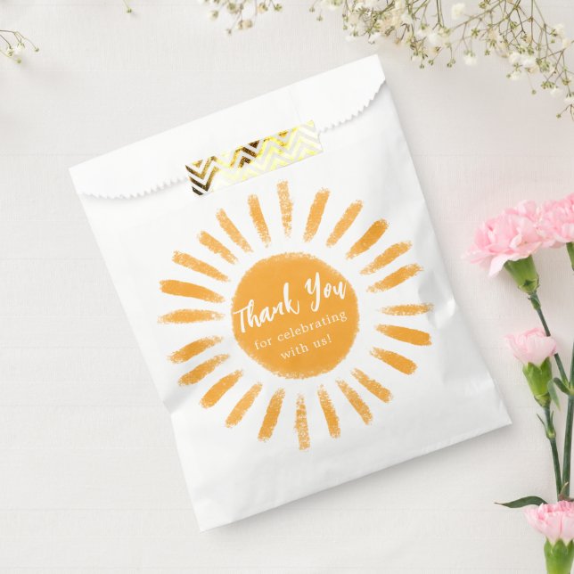 Sun Boho Sunshine Baby Shower Favour Favour Bag (Sealed)