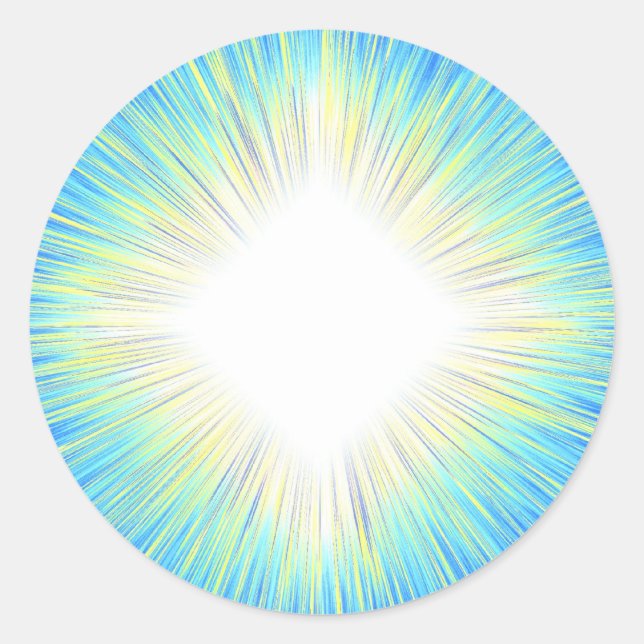 Sun Burst Sticker (Front)