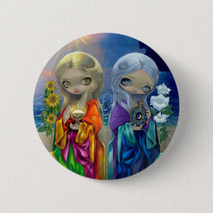 "Sun Child and Moon Child" Button