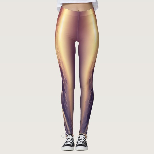 sun circle abracsas leggings (Front)