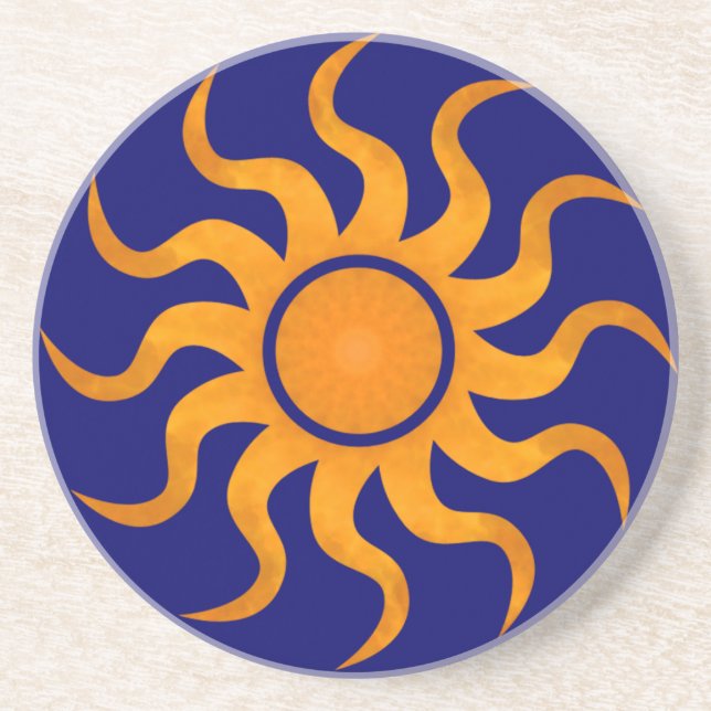 Sun Coaster 2 - Sapphire Blue (Front)