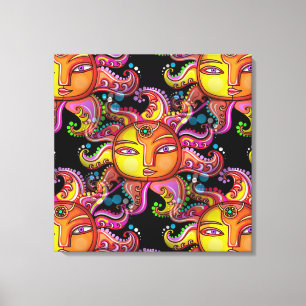 SUN Contemporary Canvas Art