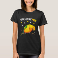 Sun Conure Mom Funny Parrot Bird Lover Women