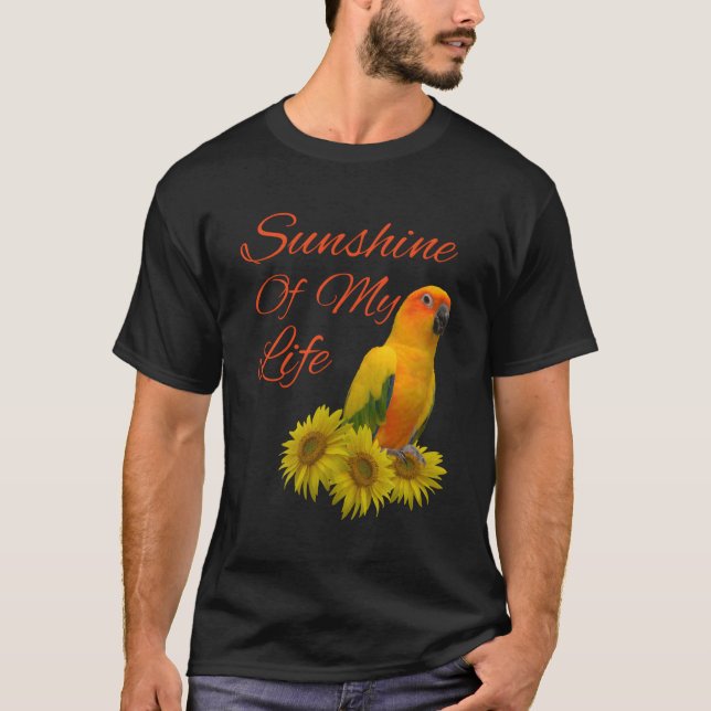 Sun Conure Parrot Sunshine T-Shirt (Front)