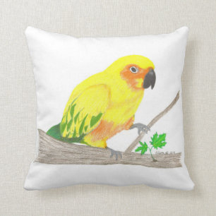 Sun Conure Pillow