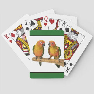 Sun Conure Playing Cards ( Many Colours )
