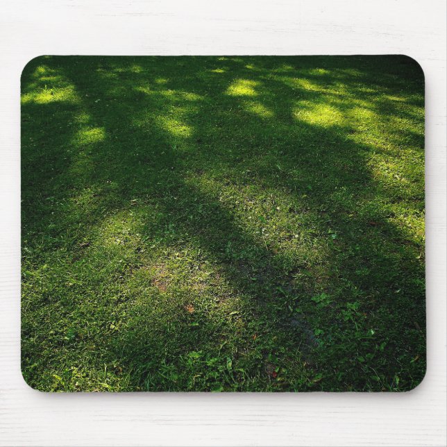 Sun Dappled Lawn Mouse Pad (Front)