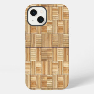 Sun Deck - Large Pine Wood Tiles iPhone 13 Case