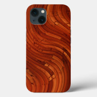 Sun Deck - Red Wooden Pine Knot Case-Mate iPhone C