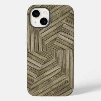 Sun Deck - Weathered Wooden Starburst Case-Mate iPhone 14 Case