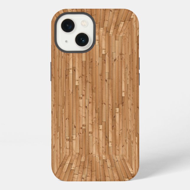 Sun Deck - Wooden Box Illusion Case-Mate iPhone Ca Case (Back)