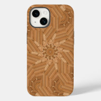 Sun Deck - Wooden Starburst Mosaic