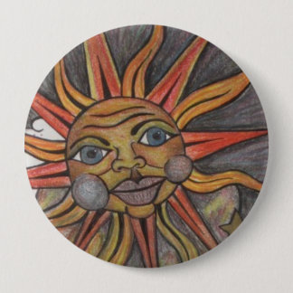 sUn DeE SuN 4 Inch Round Button