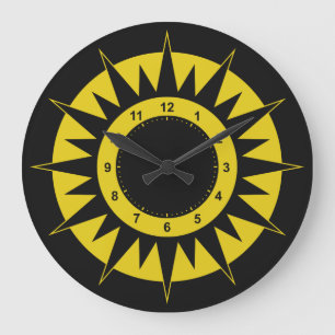 Sun Dial wall clocks