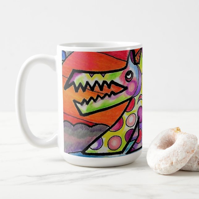 Sun Dog  Coffee Mug (With Donut)