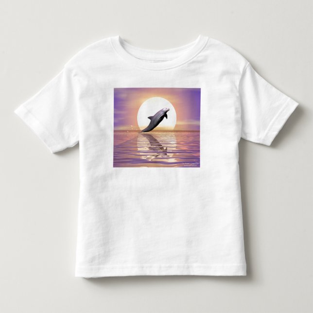 Sun Dolphin Toddler T-shirt (Front)