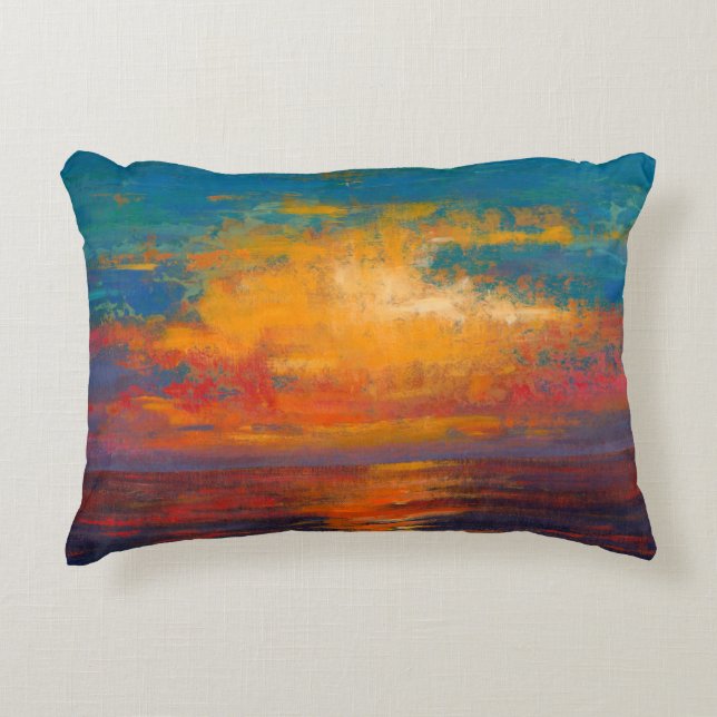 Sun Down II Accent Pillow (Front)