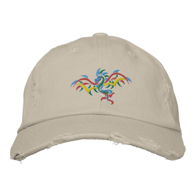 Sun Dragon Sports Embroidered Hat (Front)