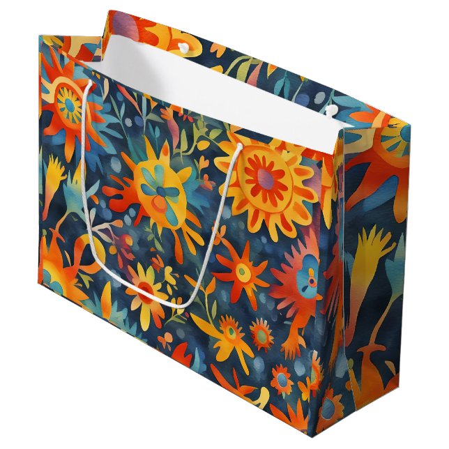 Sun Dream  Large Gift Bag (Front Angled)