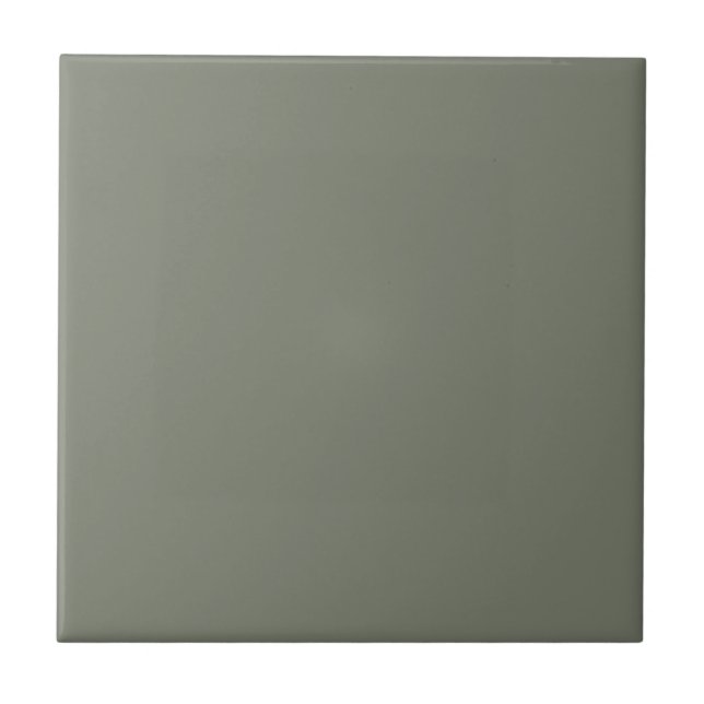 Sun Dried Thyme Green Kitchen and Bathroom Tile (Front)