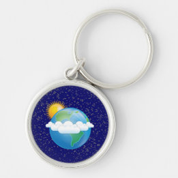 Sun & Earth - Keychain