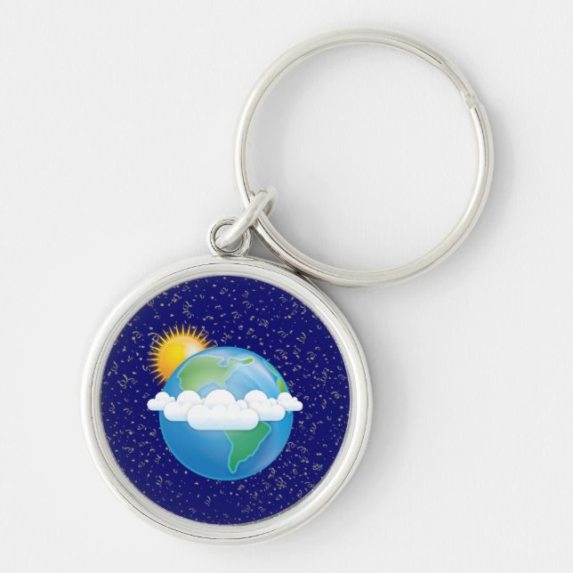 Sun & Earth - Keychain (Front)