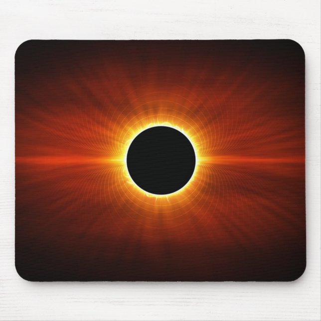 Sun Eclipse Mouse Pad (Front)