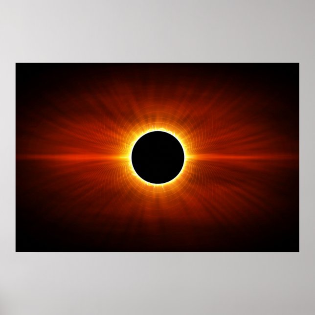 Sun Eclipse Poster (Front)