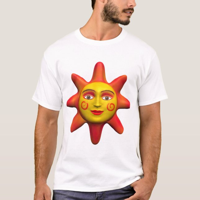 Sun Face T-Shirt (Front)
