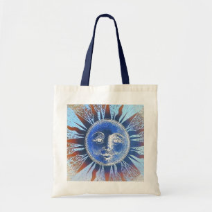 Sun Face Tote Bag