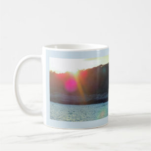 Sun Flare on Water Mug with Prayer of St. Aidan