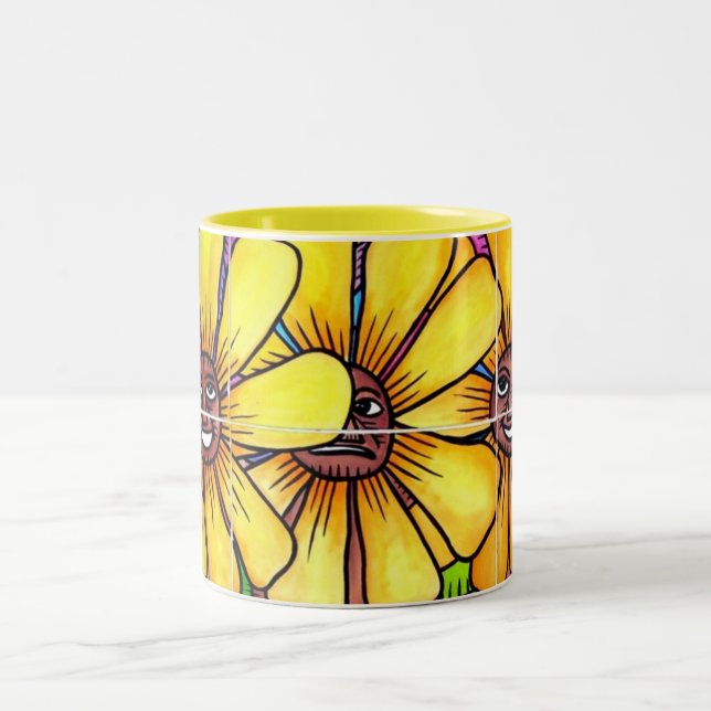 Sun Flower and Friends Mug 1 (Center)
