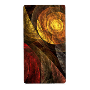 Sun Flower Floral Modern Abstract Art Pattern