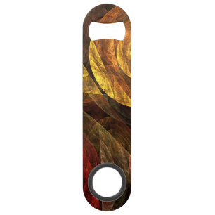 Sun Flower Floral Modern Abstract Art Pattern Bar Key