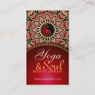 Sun Flower Power New Age Reiki Yoga Cartes de visi